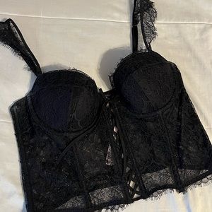 victoria secret bustier top